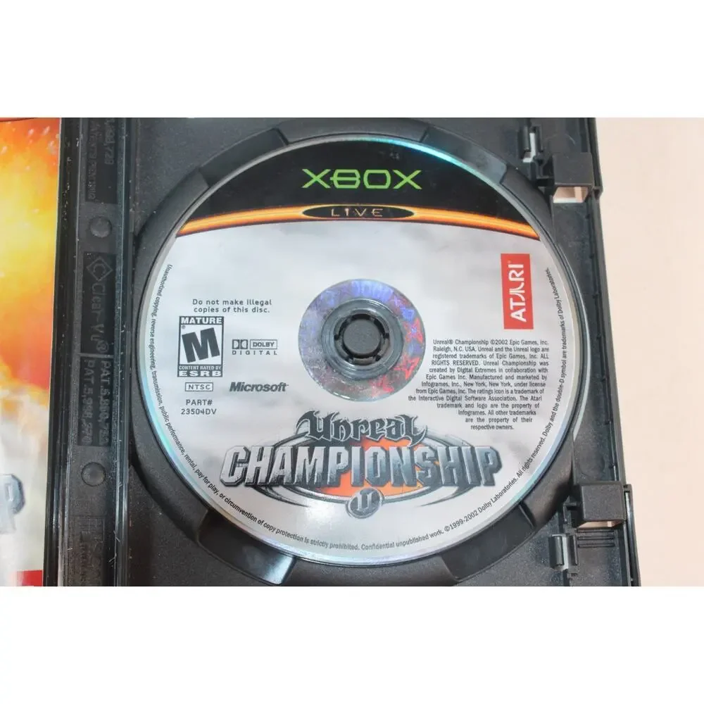 Unreal Championship (Original Microsoft Xbox) Authentic, tested/works